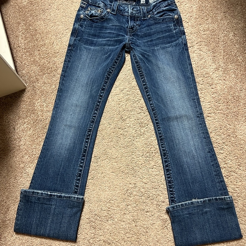 Miss Me Low Rise Boot Cut - Picture 6 of 6